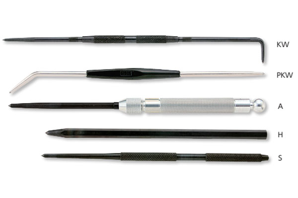 Cây lấy dấu 1 đầu mũi carbide 55º kiểu lục giác Niigata Seiki, H COMPASS