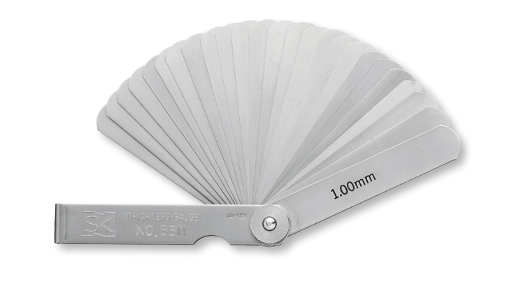 Bộ căn lá đo khe hở 0.03-0.10mm 25 lá 65M Niigata Seiki THICKNESS GAUGE Chính hãng COCQ Bộ căn lá đo khe hở 0.03-0.10mm 25 lá 65M Niigata Seiki THICKNESS GAUGE Chính hãng COCQ