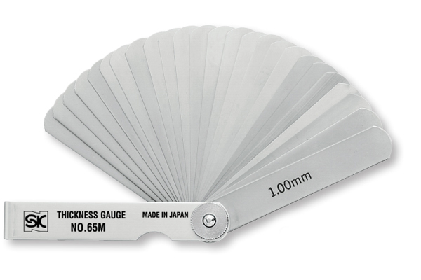 Bộ căn lá đo khe hở 0.03-0.40mm 10 lá CS-150MR Niigata Seiki CS-150MR(W) BLOCK 110609 CS-172MC (G)