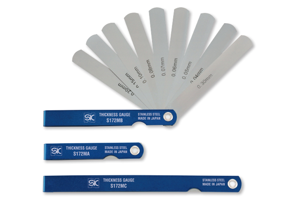 Bộ căn lá đo khe hở 0.04-0.30mm 9 lá S172MA Niigata Seiki MEASURING TOOL