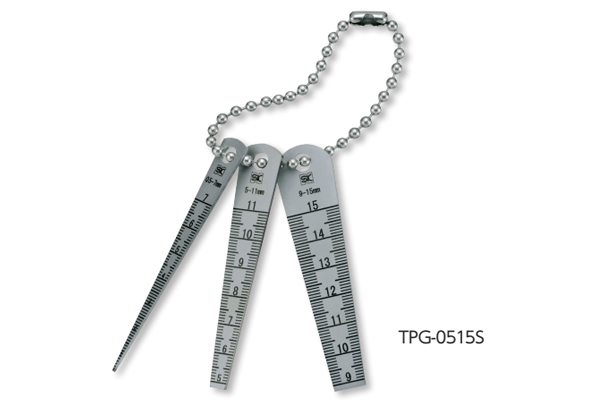 Thước đo khe hở 0.5-15mm niigataseiki, TPG-0515S SHORT TAPER GAUGE SET/ SINGLE PART