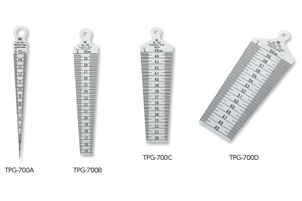 Thước đo khe hở 1-15mm niigataseiki, TPG-700A SHORT TAPER GAUGE SET/ SINGLE PART