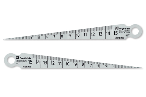 Thước đo khe hở 1-15mm niigataseiki, TPG-700T RIGHT ANGLE TAPER GAUGE