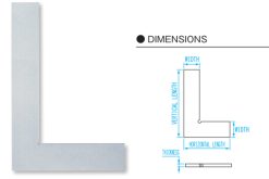 Eke vuông chuẩn dài 200x130mm Niigata Seiki DD-F200