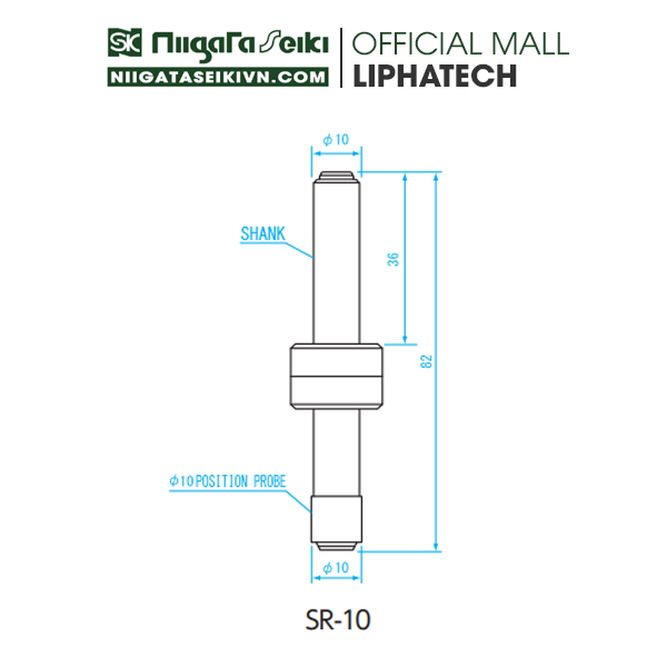 Đầu dò định tâm Niigata Seiki SR-10 – Dụng cụ dùng để set zero trục X,Y STYLUS CENTER Chính Hãng phân phối COCQ Đầu dò định tâm Niigata Seiki SR-10 – Dụng cụ dùng để set zero trục X,Y STYLUS CENTER Chính Hãng phân phối COCQ